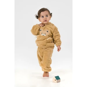 Welsoft Peluş Unisex Kışlık Bebek Takımları Çocuk Giyim Bebek Kıyafeti çocuk kostümü Welsoft Takım