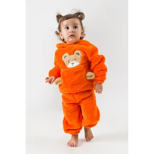 Welsoft Peluş Unisex Kışlık Bebek Takımları Çocuk Giyim Bebek Kıyafeti çocuk kostümü Welsoft Takım