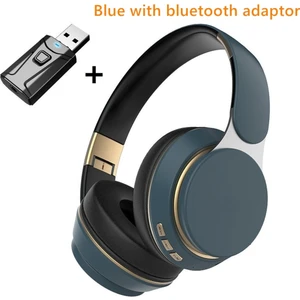 Kablosuz Tv Kulaklık Bluetooth 5.0 USB Adaptörü Stereo Kulaklık Katlanabilir Kask Mikrofonlu Tekli Kulaklıklar Samsung Xiaomi Tv Pc Müzik (Yurt Dışından)