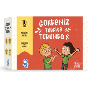 Mavi Kirpi Gökdeniz Türkiye Turunda 2 Set 10 Kitap