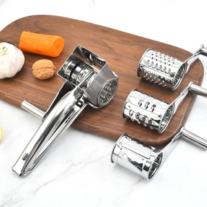 4 Adet El Krank Döner Peynir Rende Paslanmaz Çelik Planya Mutfak Gadget Manuel Peynir Planya Tereyağı Dilimleme Fındık Çikolata Öğütücü (Yurt Dışından)