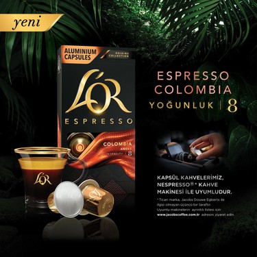 L'or Espresso Origin Colombia Fiyatı - Taksit Seçenekleri