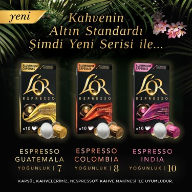 L'or Espresso Origin Colombia Fiyatı - Taksit Seçenekleri