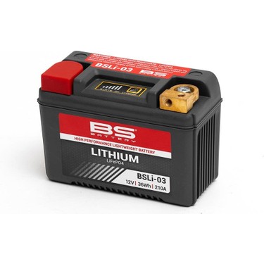 BS Battery li-03 2017-2023 Kawasaki Z 900 Uyumlu Akü Lityum Fiyatı