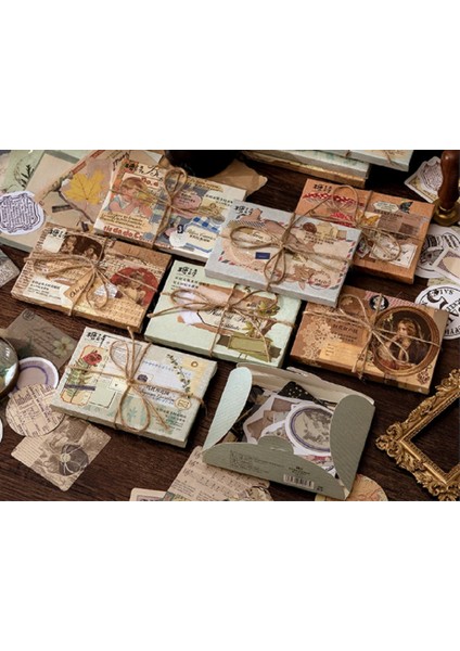 Scrapbook, Scrapbooking 60 Parça Çicek Temalı Bullet Journal Set