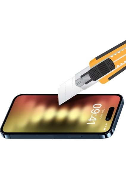 Yiğit Gsm Apple iPhone Xsmax Uyumlu Tam Kapatan Tamperli Cam Ekran Koruyucu Kırılmaz Cam