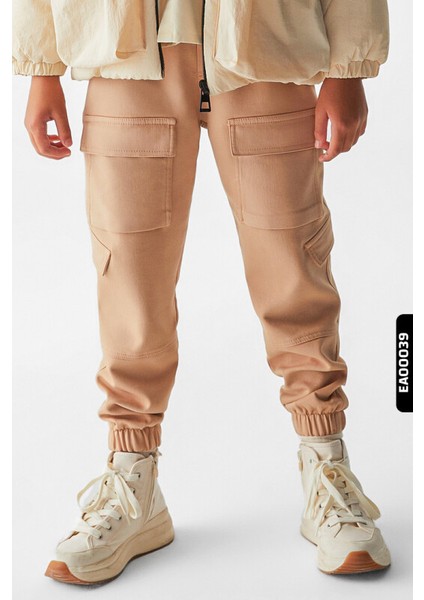 Erkek Çocuk Kargo Pantolon 8-14 Yaş 65319