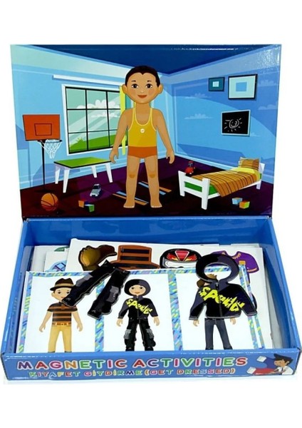 LC7162 Laço, Manyetik Aktiviteler - Erkek Giydirme Oyun Setler indirimleri