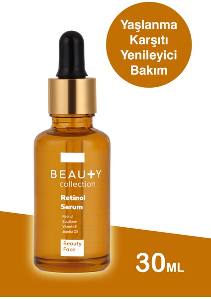 Beauty Collection Yaşlanma Karşıtı Yenileyici Retinol Serum