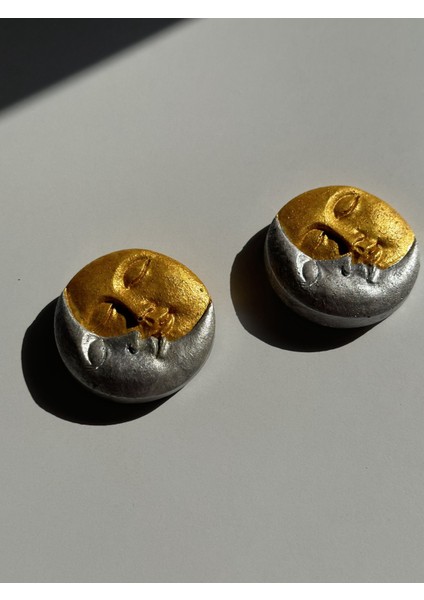 2'li Güneş Ay Buzdolabı Magneti modelleri