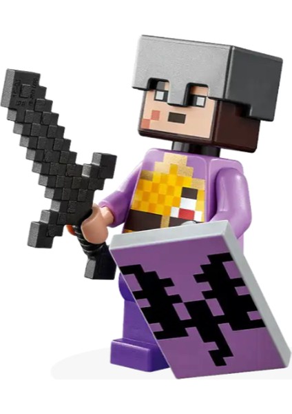 Minecraft - End Warrior Orijinal Minifigür