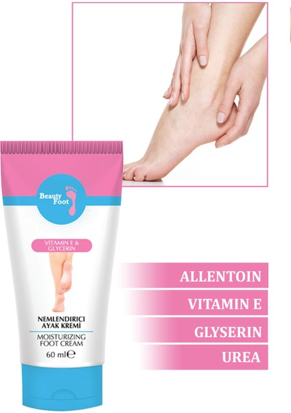 Nemlendirici Ayak Bakım Kremi – 60 ml modelleri