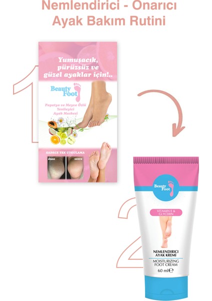 Nemlendirici Ayak Bakım Kremi – 60 ml fırsatları