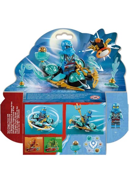 71778 LEGO Ninjago® - Nya'nın Ejderha Gücü Spinjitzu Drifti 57 Parça +6 Yaş