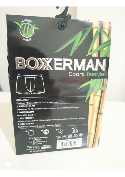 Erkek Bambu Boxerman Boxer - 3 Adet