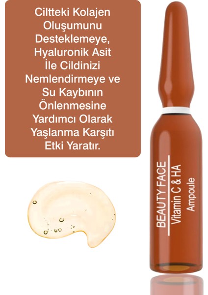 Vitamin C & Ha Ampul x 6 modelleri