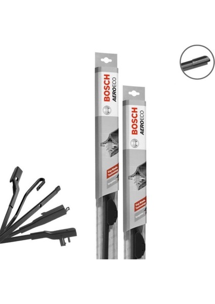 3397015574 AE34 Bosch Aeroeco Aparatlı Muz Tipi Silecek