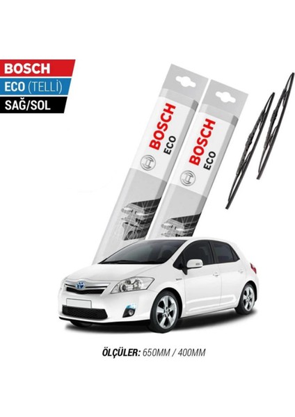 Toyota Auris 2008 Model Silecek Takımı Bosch Eco (Telli)