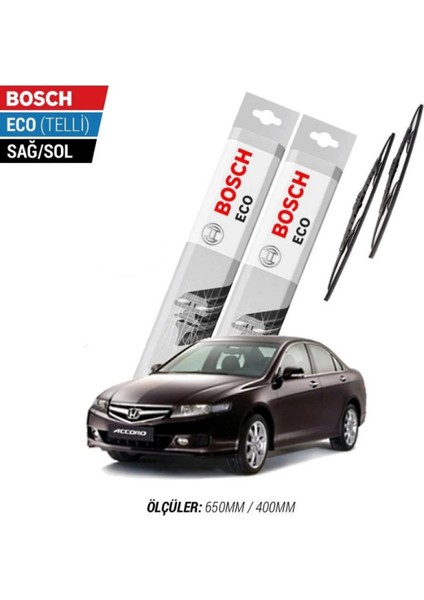 Honda Accord 2004 Model Silecek Takımı Bosch Eco (Telli)
