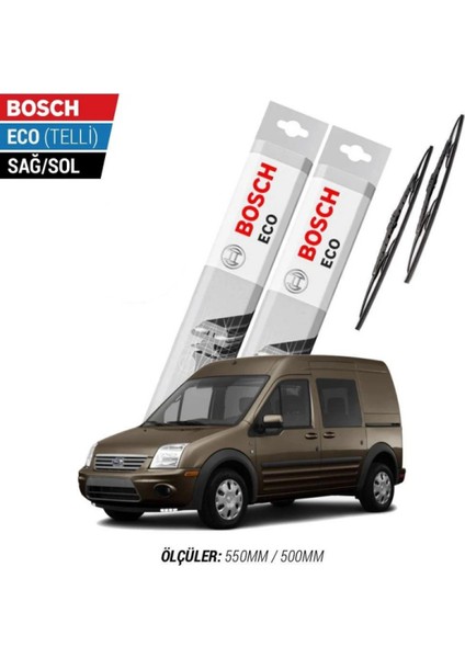 Ford Connect 2012 Model Silecek Takımı Bosch Eco (Telli)