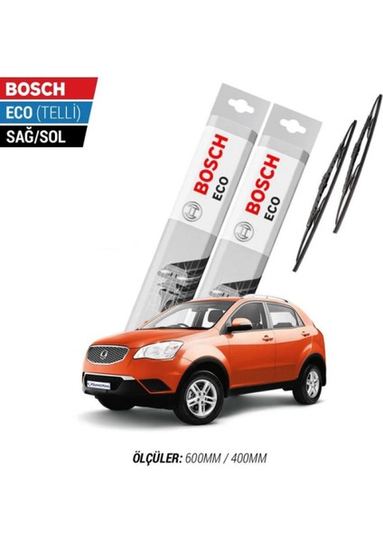 Ssangyong Korando 2011 Model Silecek Takımı Bosch Eco (Telli)