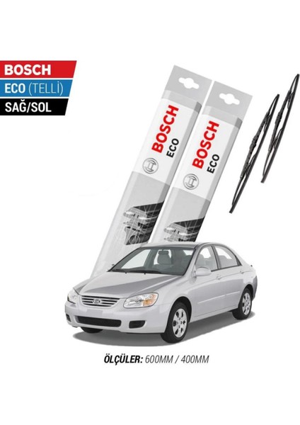 Kia Cerato 2004 Model Silecek Takımı Bosch Eco (Telli)