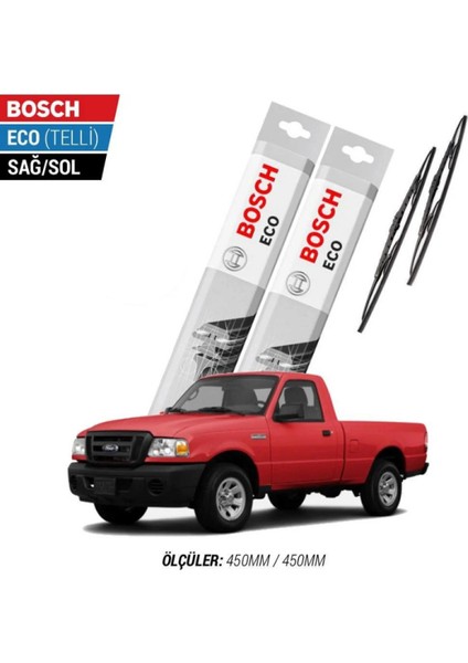 Ford Ranger 2005 Model Silecek Takımı Bosch Eco (Telli)