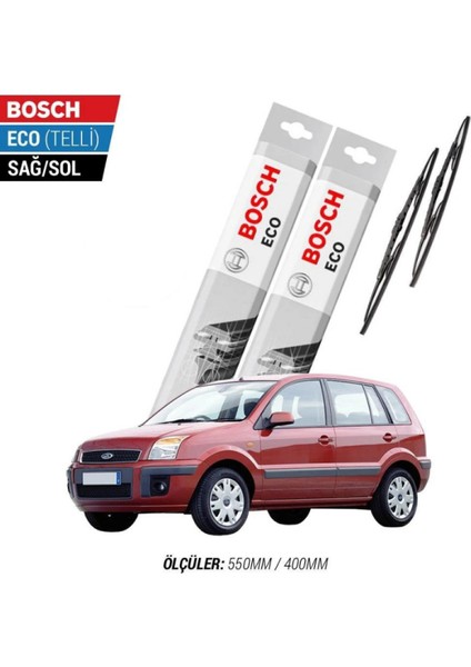 Ford Fusion 2011 Model Silecek Takımı Bosch Eco (Telli)