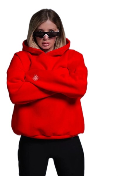 Göz Baskılı Sweatshirt -Şardonlu Kalın fiyatları