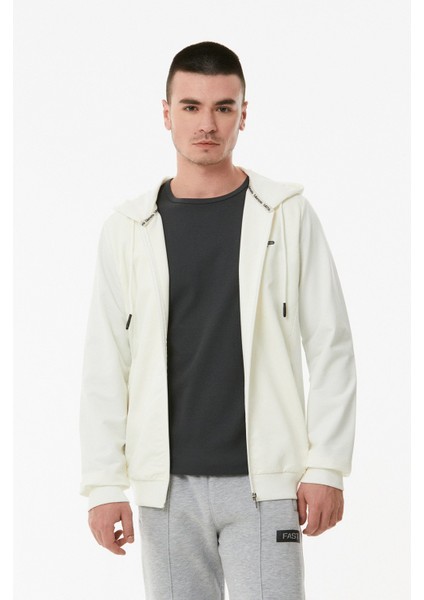 Baskılı Dalgıç Kumaş Sweatshirt