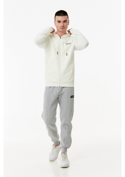 Baskılı Dalgıç Kumaş Sweatshirt