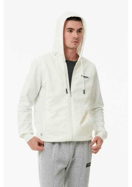 Baskılı Dalgıç Kumaş Sweatshirt