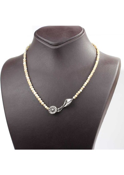 925 Ayar Gümüş Kedi Gözü Taşlı Kolye modelleri