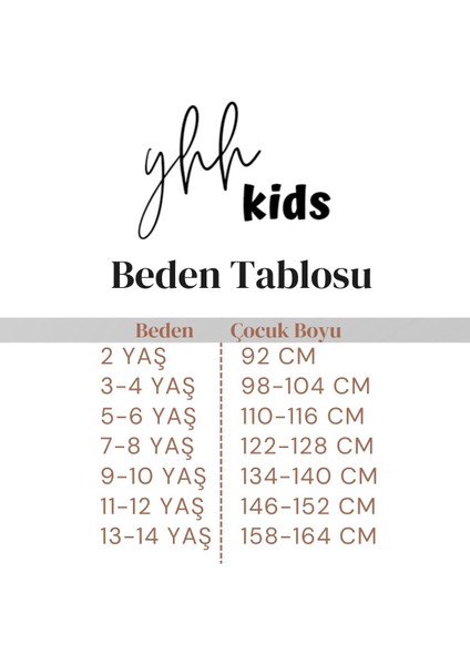 Yhh Kids  Çocuk Kışlık Tayt Içi Şardonlu Penye %100 Pamuklu Siyah