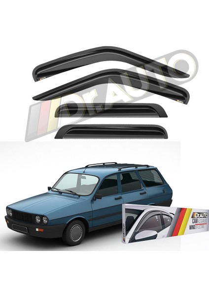 Renault 12 ve Toros Station Wagon Cam Rüzgarlığı 4lü