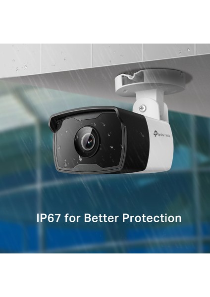 Vıgı C320I(4 mm) 2 mp 4 mm 30 Mt IP67 Poe H265+ Ir Bullet Ip Kamera