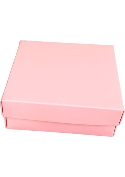Pembe Karton Kelepçe & Mini Set Kutusu 20'li Paket (Içi Süngerli )