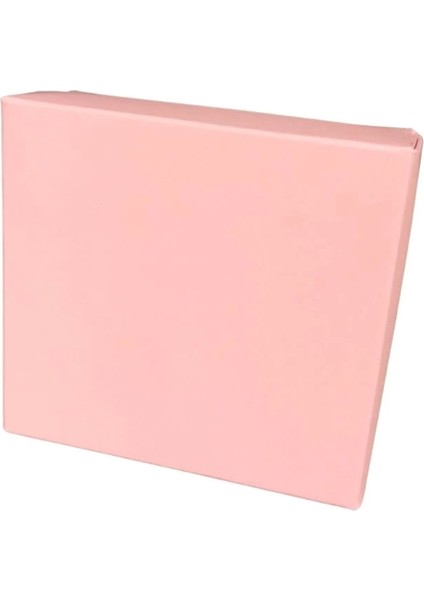 Pembe Karton Kelepçe & Mini Set Kutusu 20'li Paket (Içi Süngerli )