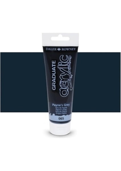 Graduate Akrilik Boya 120 ml 065 Paynes gr ey