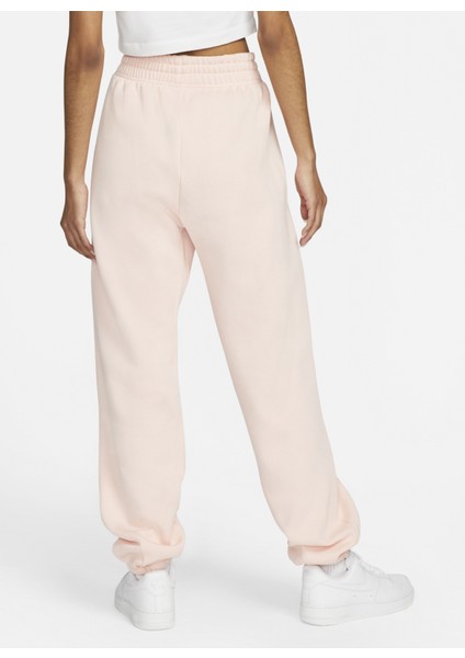 Normal Pembe Kadın Eşofman Altı BV4089-610 W Nsw Essntl Clctn Flc