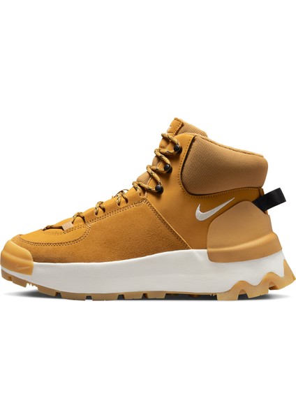 Sarı Altın Kadın Bot DQ5601-710 Nıke Cıty Classıc Boot