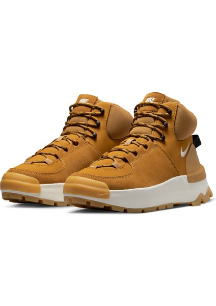 Sarı Altın Kadın Bot DQ5601-710 Nıke Cıty Classıc Boot modelleri
