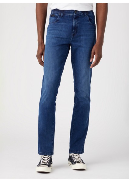 Texas Slim Fit Dar Kesim Normal Bel Mavi Esnek Jean Kot Pantolon