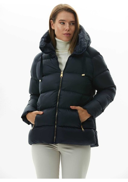Lacivert Kadın Mont 23KSL6052