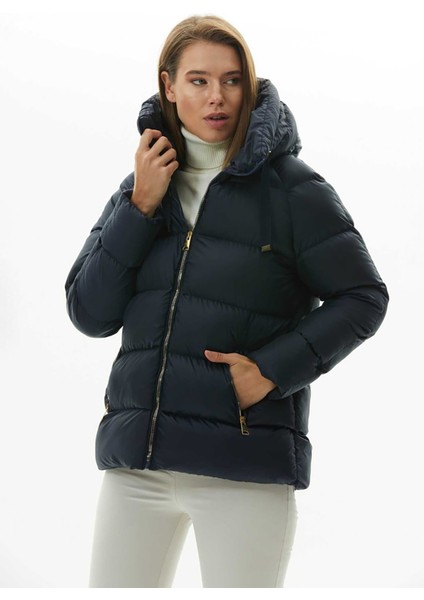 Lacivert Kadın Mont 23KSL6052