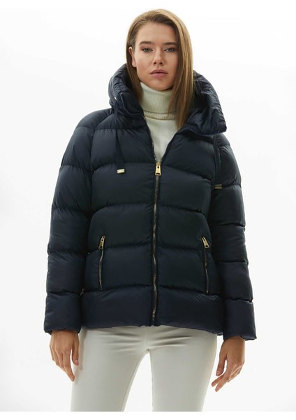 Lacivert Kadın Mont 23KSL6052