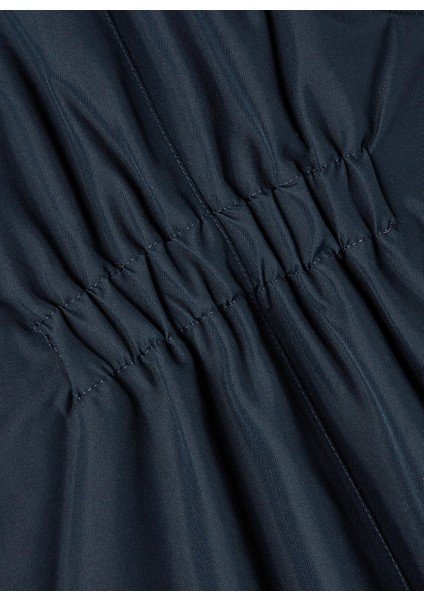 Normal Bel Lastikli Paça Lacivert Erkek Pantolon NMNSNOW10 Pant Solıd Fo