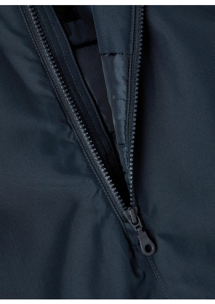 Normal Bel Lastikli Paça Lacivert Erkek Pantolon NMNSNOW10 Pant Solıd Fo