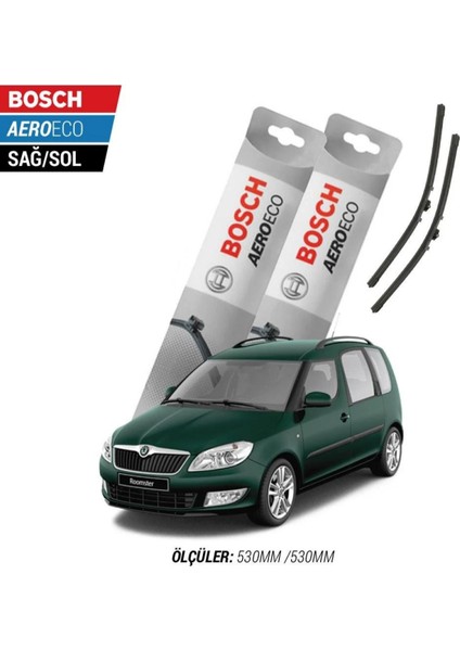 Skoda Roomster 2007 Model Bosch Aeroeco Muz Silecek Takımı