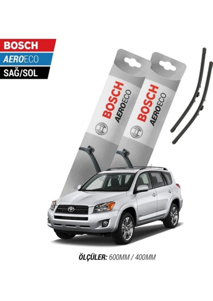 Toyota Rav4 2009 Model Bosch Aeroeco Muz Silecek Takımı